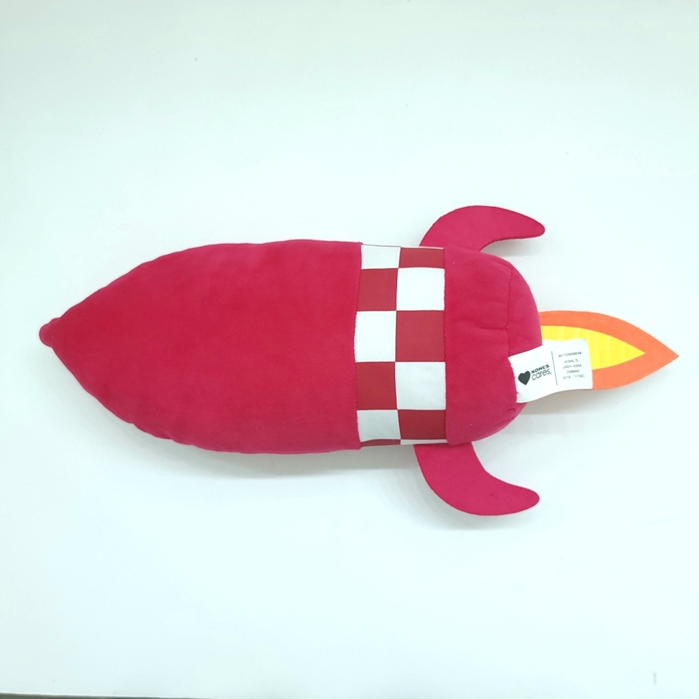 Kohl's Cares Rocket Ship 13" Plush Stuffed Animal Toy 2018 - Picture 2 of 3